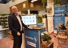 Jesper Mazanti Aaslyng of HortiAdvice Presenting their software Infogrow (.Dk)with the aim of saving energy in the greenhouse production.